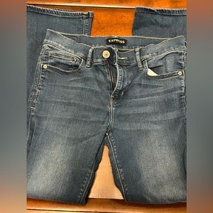 Express barely boot jeans